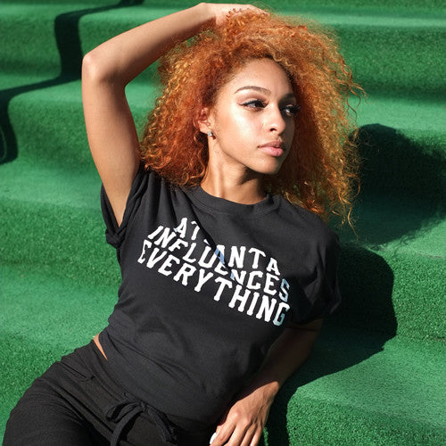 Bem Joiner says "Atlanta Influences Everything" Tee (Black/White)