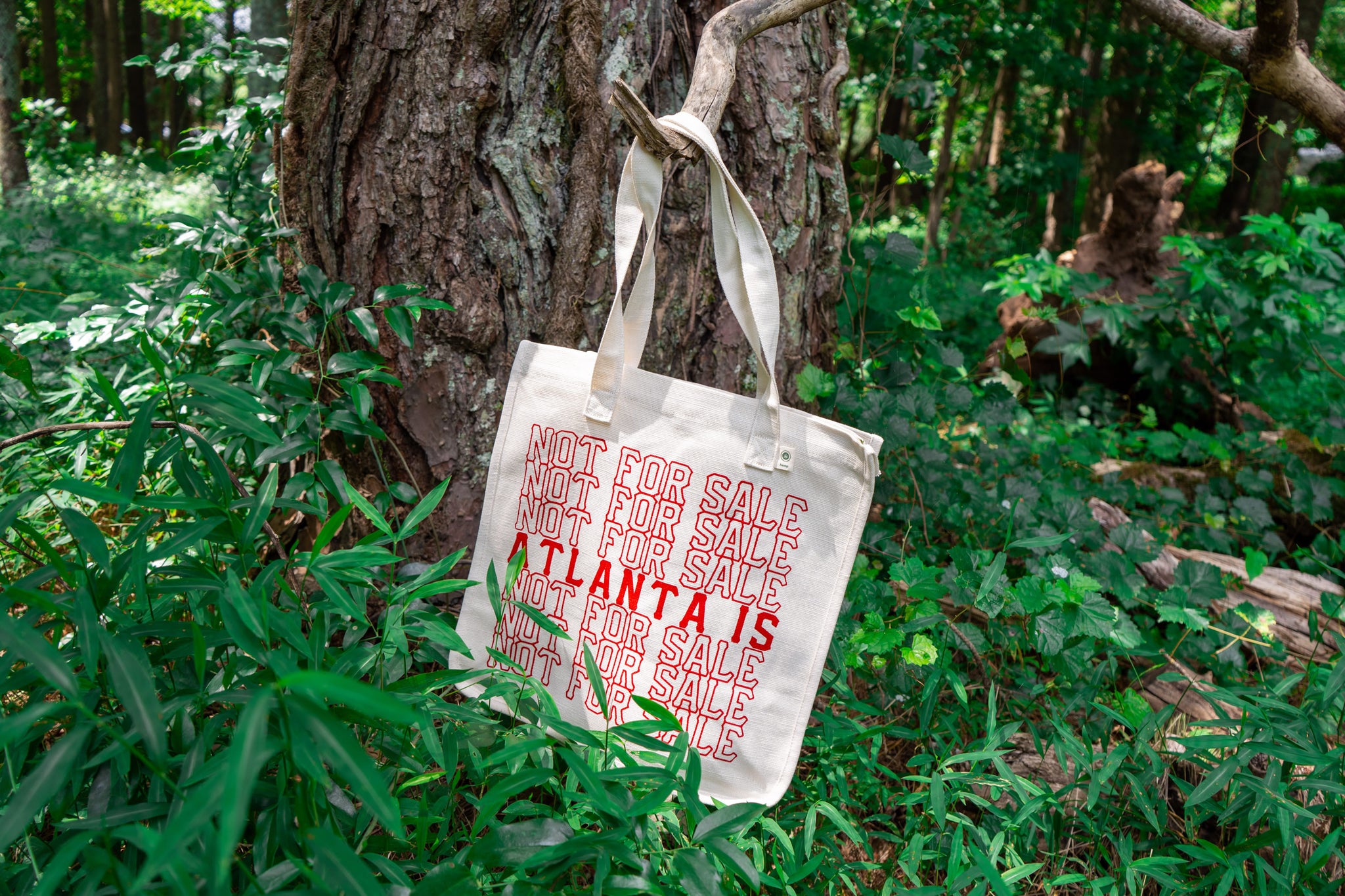 AIE x Phyllis Iller "Atlanta Is Not For Sale" Tote Bag