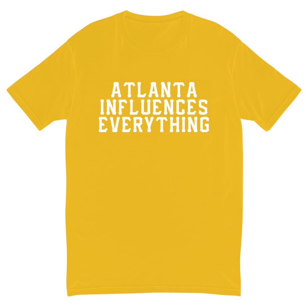 Bem Joiner says "Atlanta Influences Everything" Tee (Yellow/White)