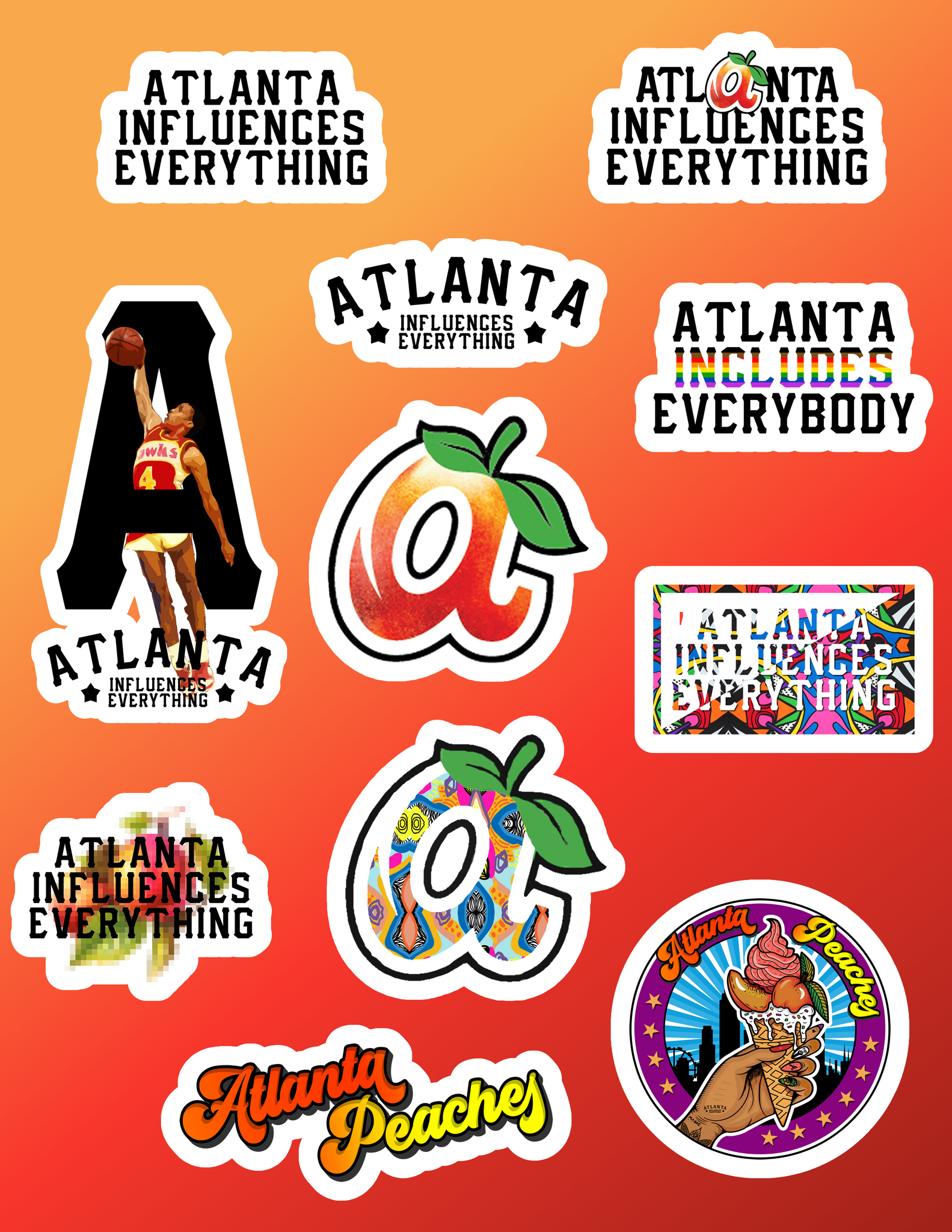 AIE Sticker Sheet