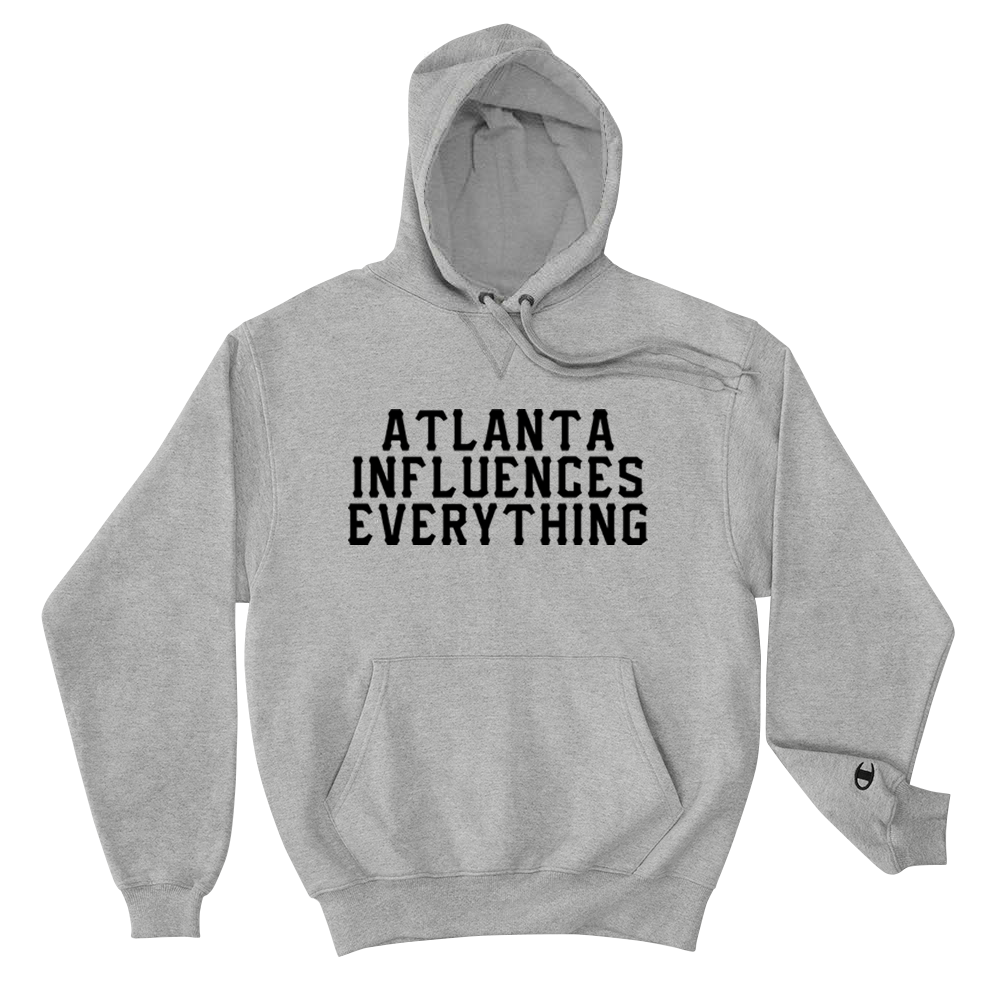 Bem Joiner says "Atlanta Influences Everything" Hoodie (Grey/Black)