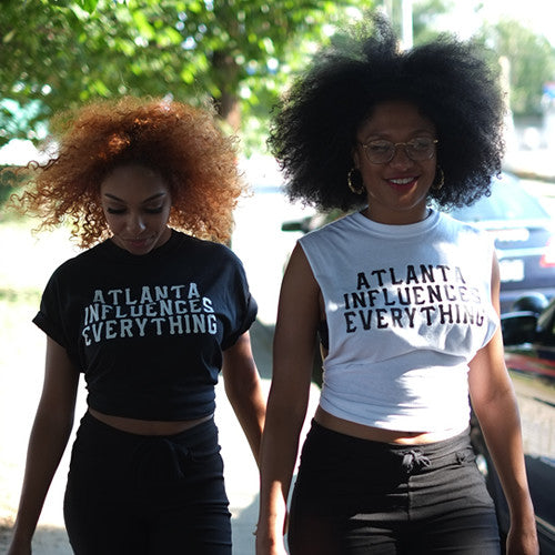 Bem Joiner says "Atlanta Influences Everything" Tee (Black/White)