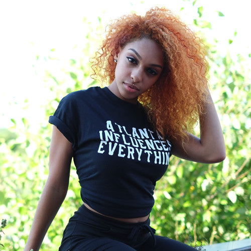 Bem Joiner says "Atlanta Influences Everything" Tee (Black/White)